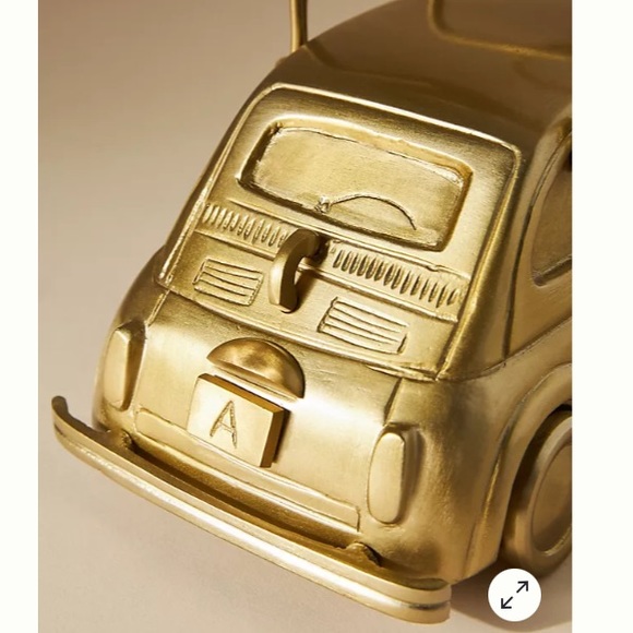 Anthropologie Car Wine Bottle Holder New In Box Rare - Picture 4 of 12